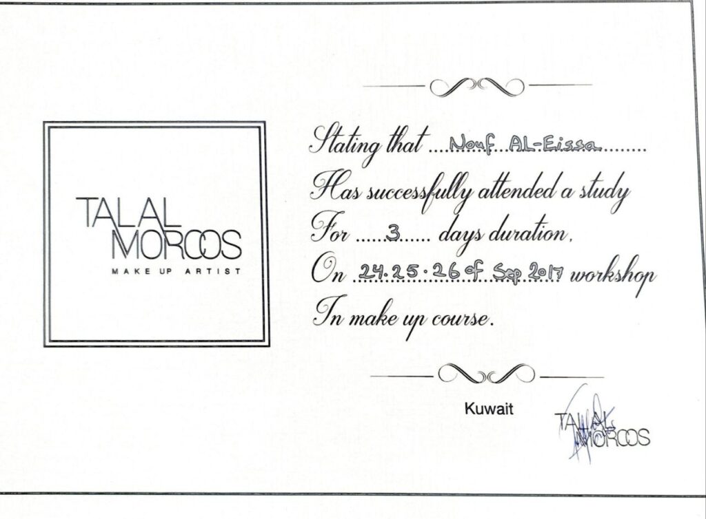 Certification Picture