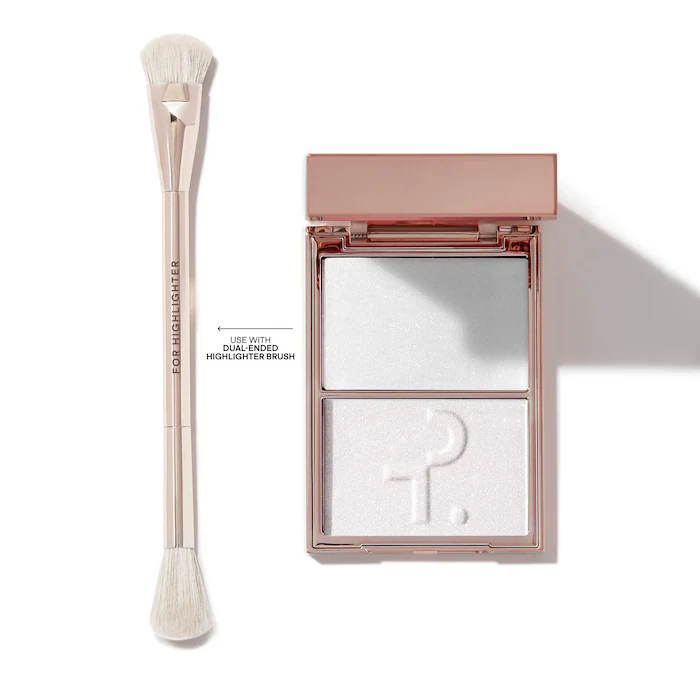 PATRICK TA Major Glow Creme & Powder Light Reflecting Translucent Highlighter Duo - My Love - Image 3