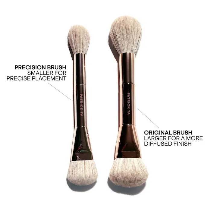 PATRICK TA Dual Ended Precision Blush Brush - Image 2
